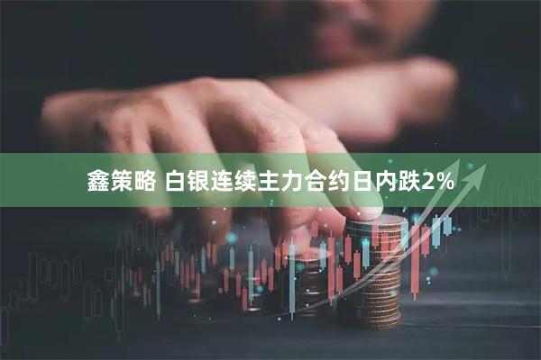 鑫策略 白银连续主力合约日内跌2%