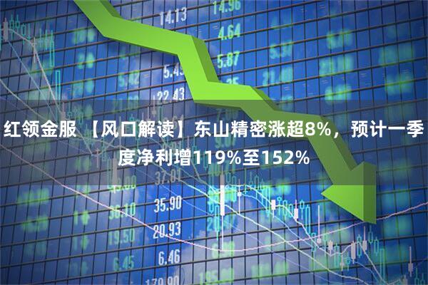 红领金服 【风口解读】东山精密涨超8%，预计一季度净利增119%至152%