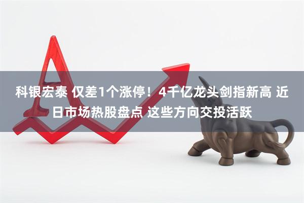 科银宏泰 仅差1个涨停！4千亿龙头剑指新高 近日市场热股盘点 这些方向交投活跃