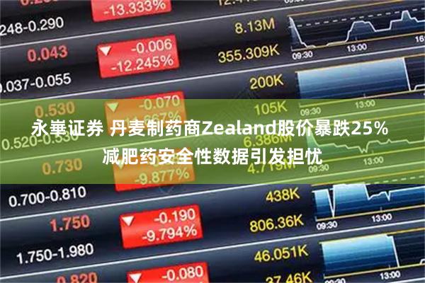 永崋证券 丹麦制药商Zealand股价暴跌25% 减肥药安全性数据引发担忧